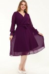 Eleganta violeta kleita
