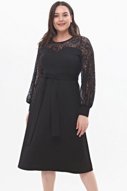 Eleganta melna kleita